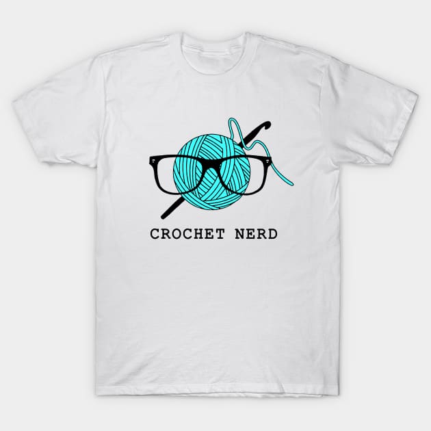 Crochet Nerd T-Shirt by heryes store